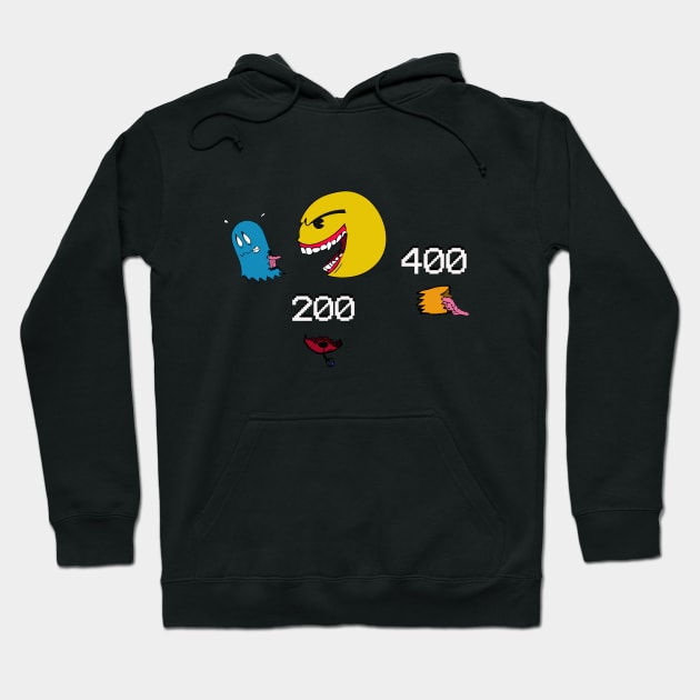 Pacman (Power Pellet Fun) Hoodie by sk3tch